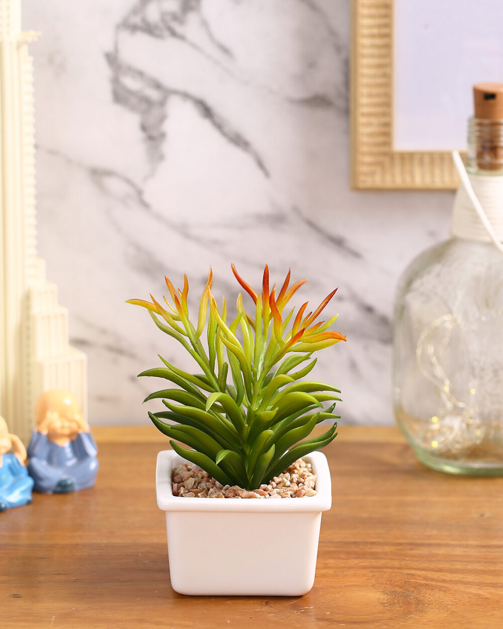Invest in timeless beauty and elevate your home décor with Fourwalls. Order your Artificial Succulent today and bring the captivating allure of nature into your home.