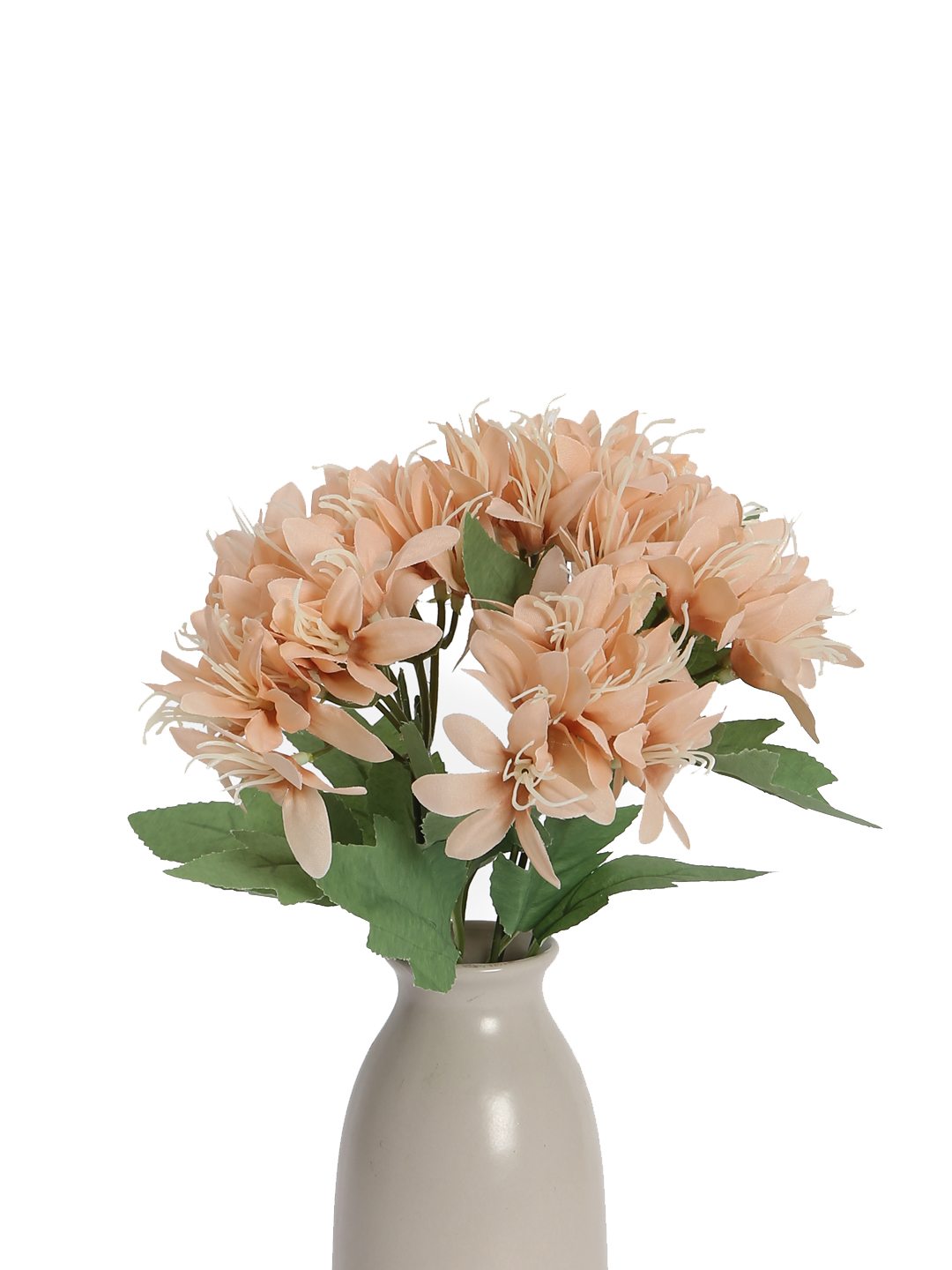Fourwalls Elegant Daisy Bunch for Home D?cor (33 cm Tall, 5 Heads, Peach) - Image 4