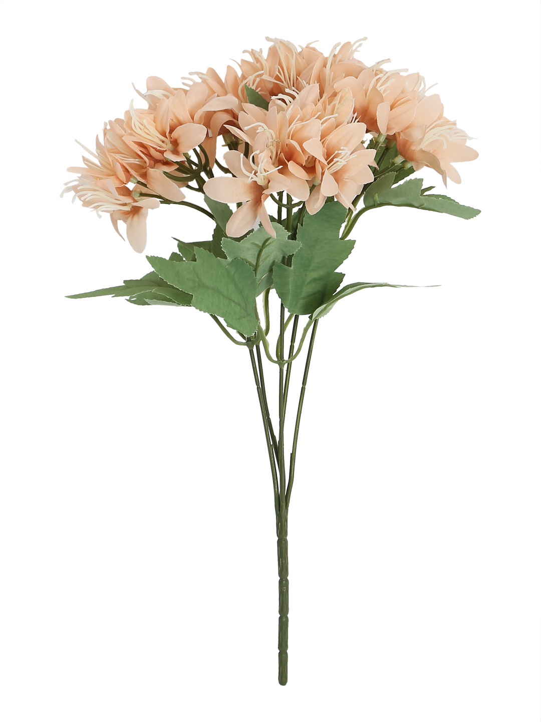 Fourwalls Elegant Daisy Bunch for Home D?cor (33 cm Tall, 5 Heads, Peach) - Image 3