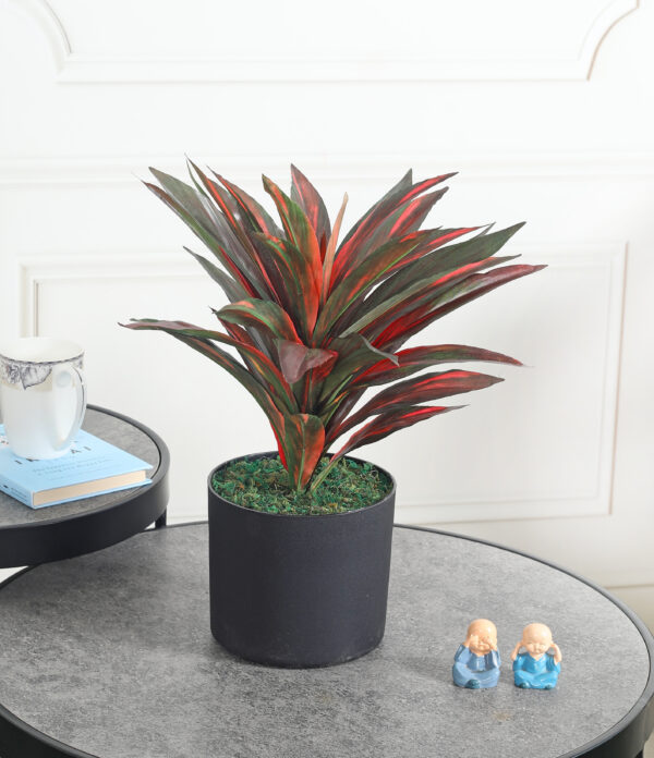 Fourwalls Artificial Dracaena Bush Plant