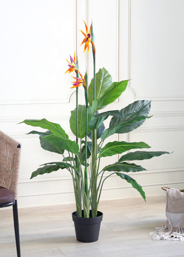 Artificial Birds of Paradise Plant with Pot