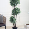 Artificial Ficus Topiary Plant with Pot