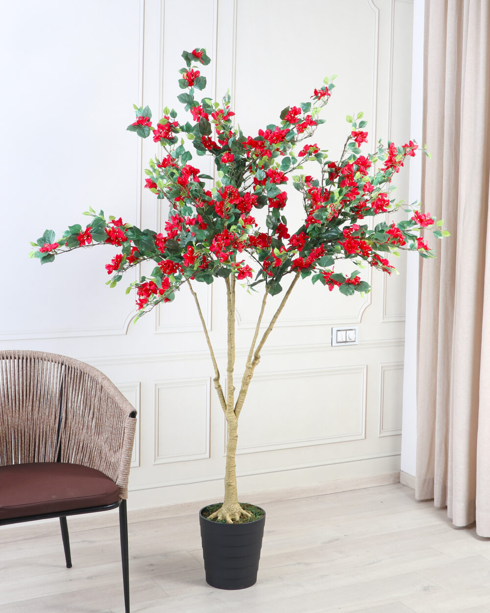Fourwalls Artificial Bougainvillea Plant - 6 Feet