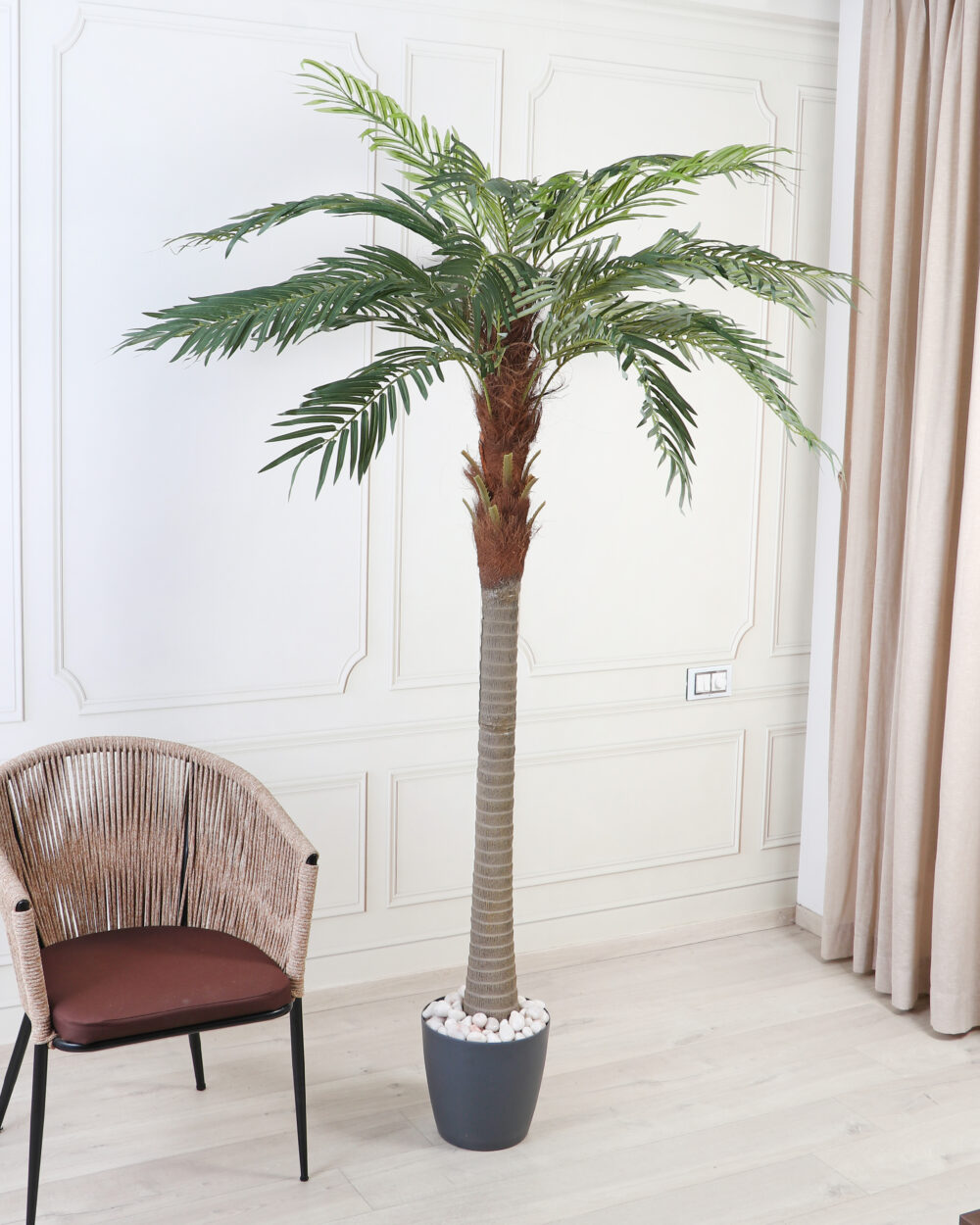 Fourwalls Artificial Palm Tree - 8.5 Feet