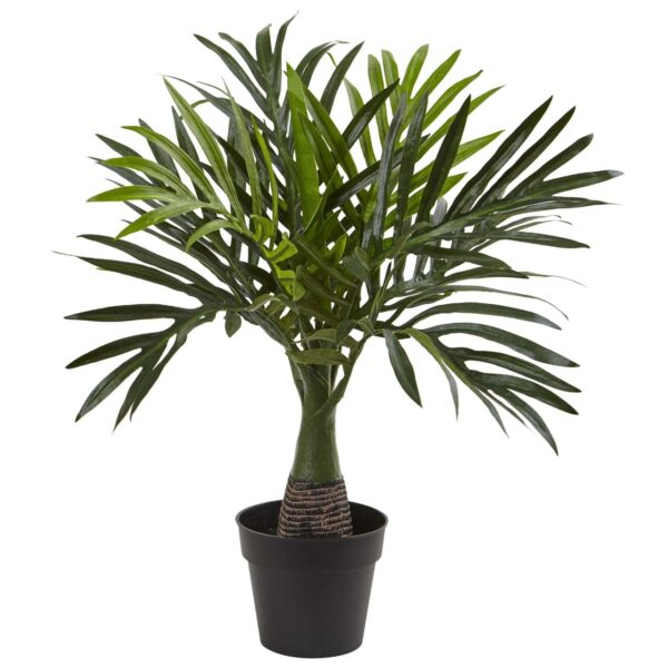 Fourwalls Artificial Mini Bottle Palm Plant - 16"
