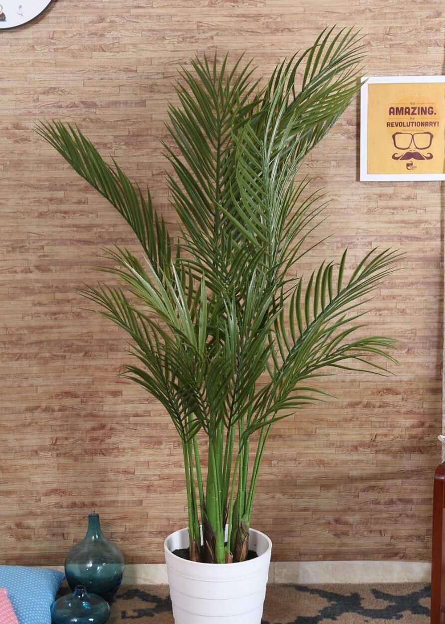 Fourwalls Artificial Paradise Palm Tree - 4 Stumps, 4.4 Feet