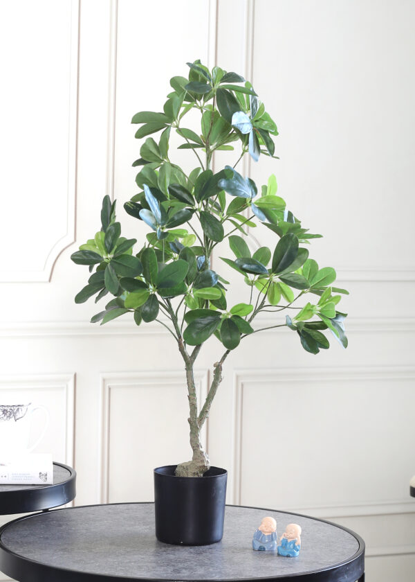 Artificial Schefflera Plant with Pot