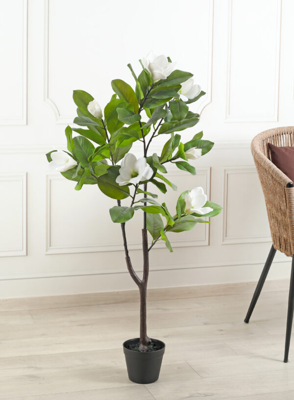 Artificial Real Touch Magnolia Plant with Pot