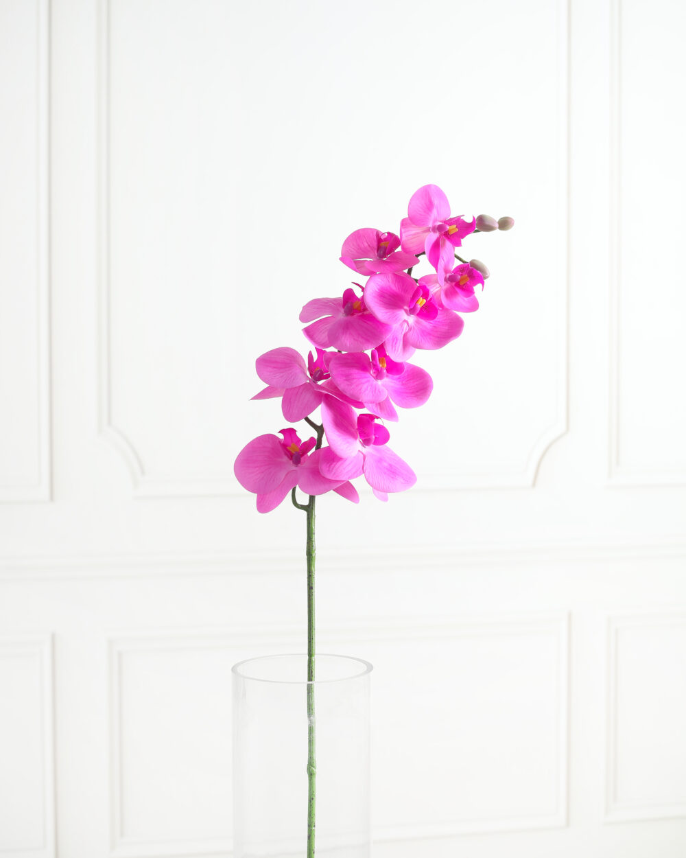 Artificial Real Touch Phalaenopsis Orchid Flower Stem - Pink