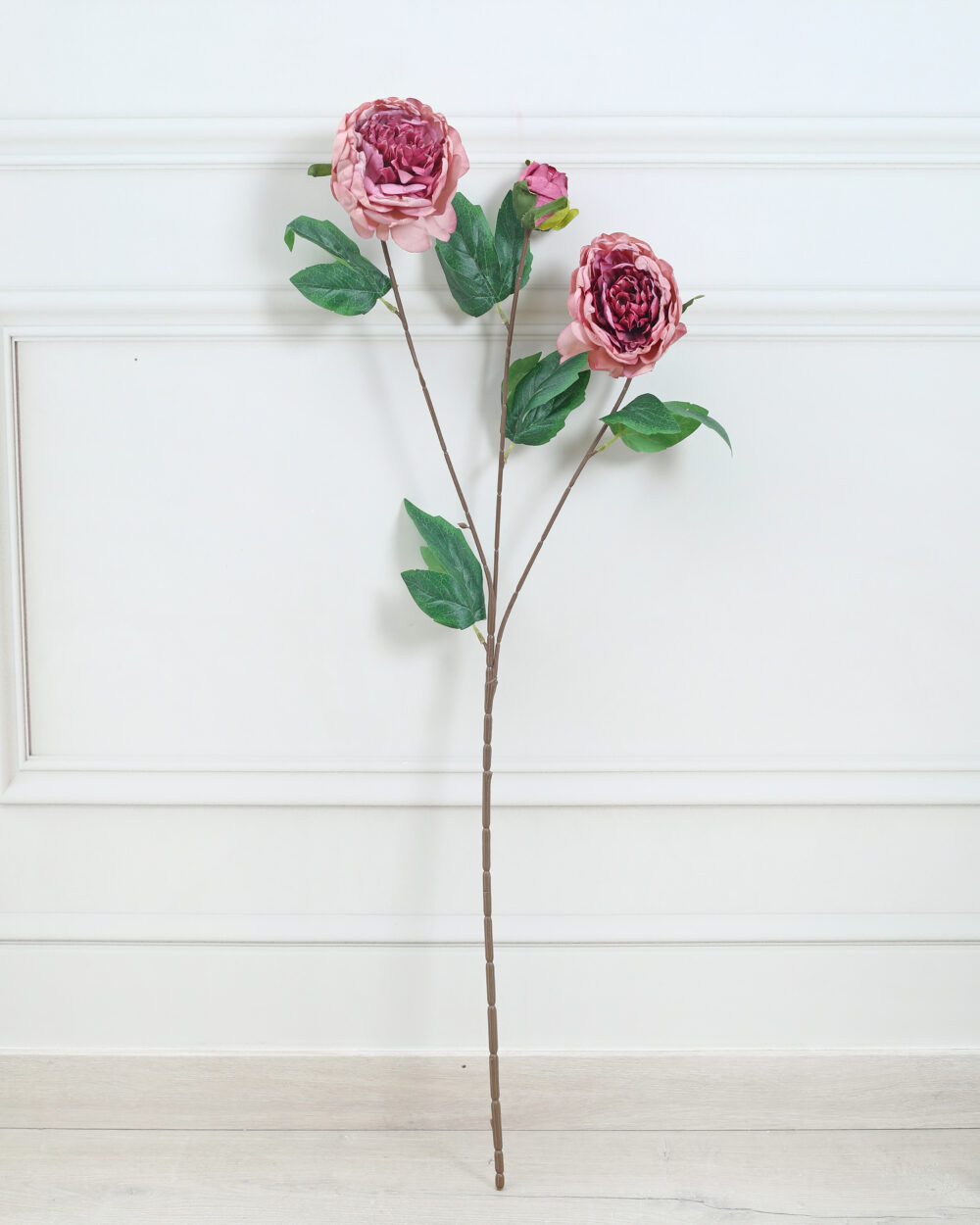Artificial Peony Flower Stem - Purple, Pack of 2