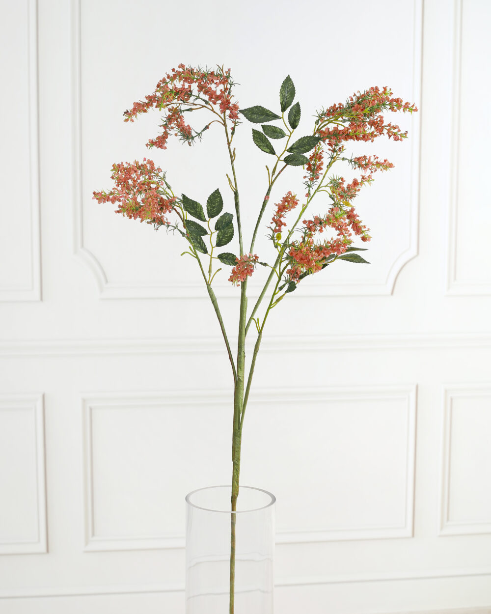 Falling Dried Hops Stem - Peach