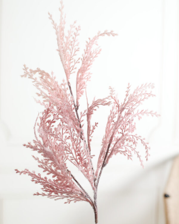 Artificial Dried Asparagus Grass Stem - Pink - Image 2