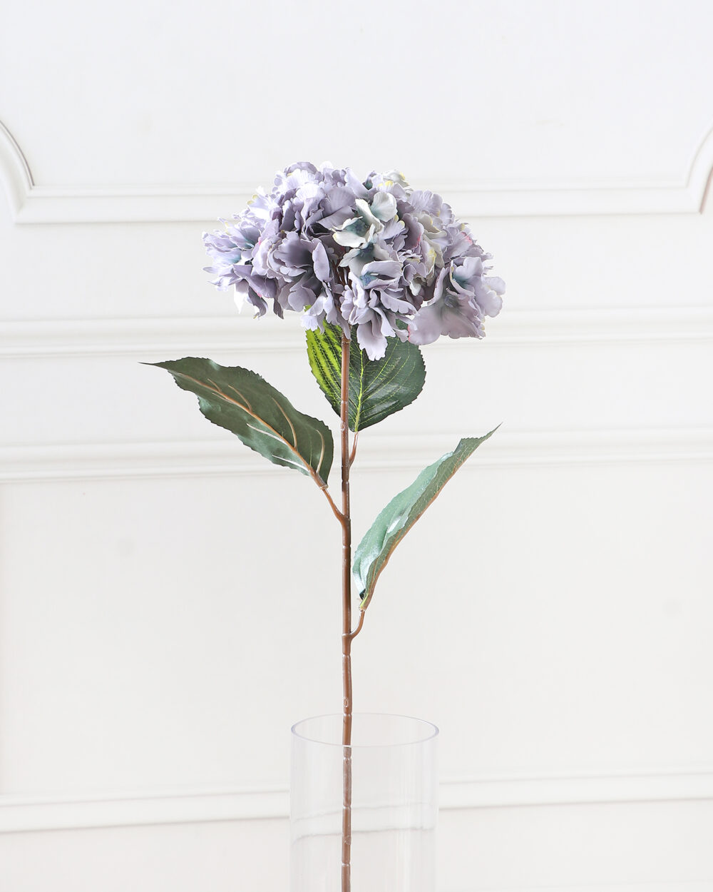 Artificial Hydrangea Flower Stem - Beige