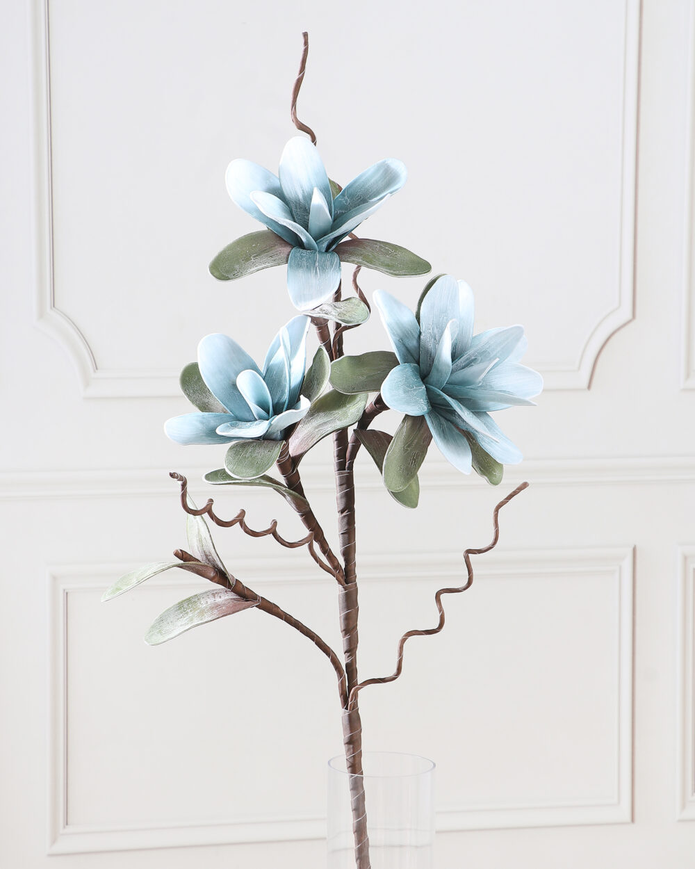 Artificial Jasmine Foam Flower Stem - Blue