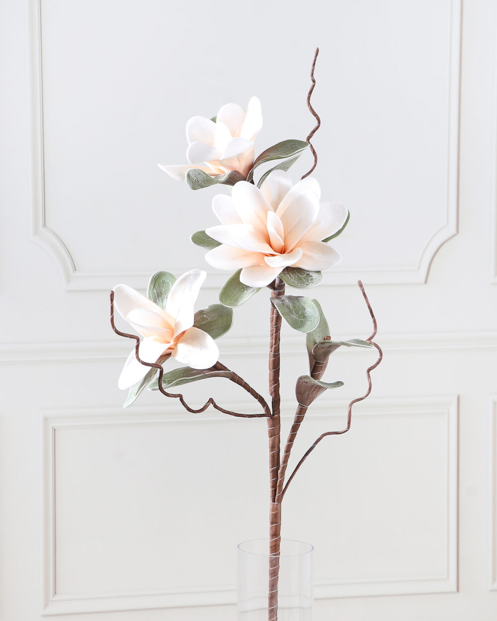 Artificial Jasmine Foam Flower Stem - White