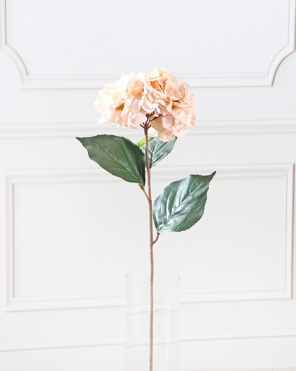 Artificial Hydrangea Flower Stem - Cream