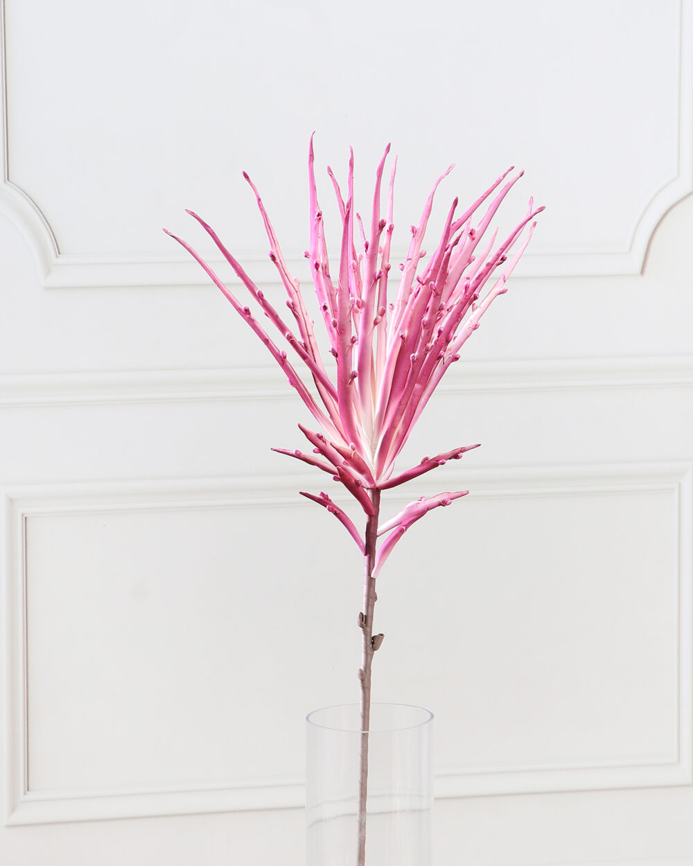 Artificial Aloe Foam Flower Stem - Pink