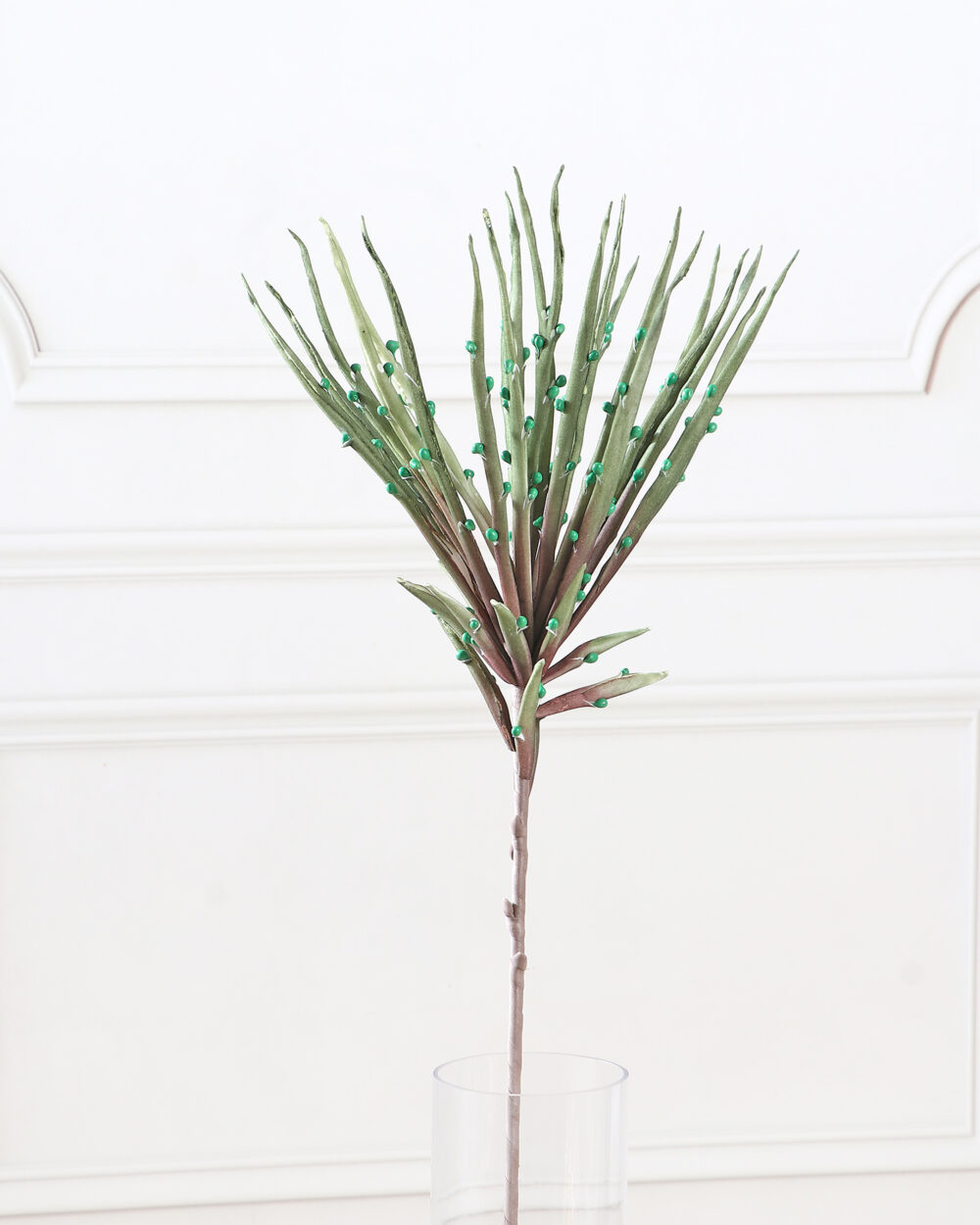 Artificial Aloe Foam Flower Stem - Green