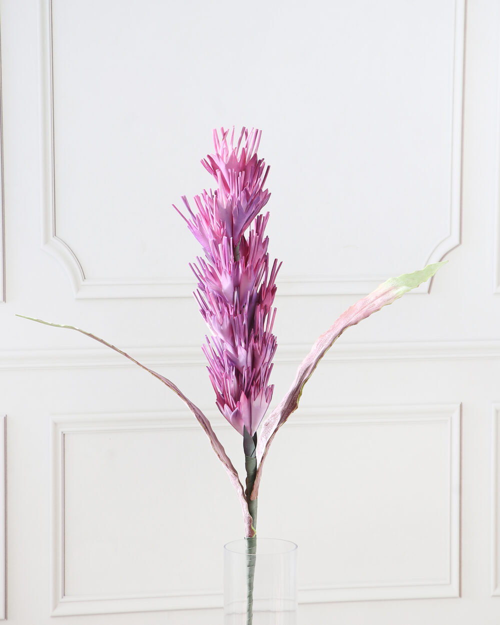 Artificial Porcupine Foam Flower Stem - Purple