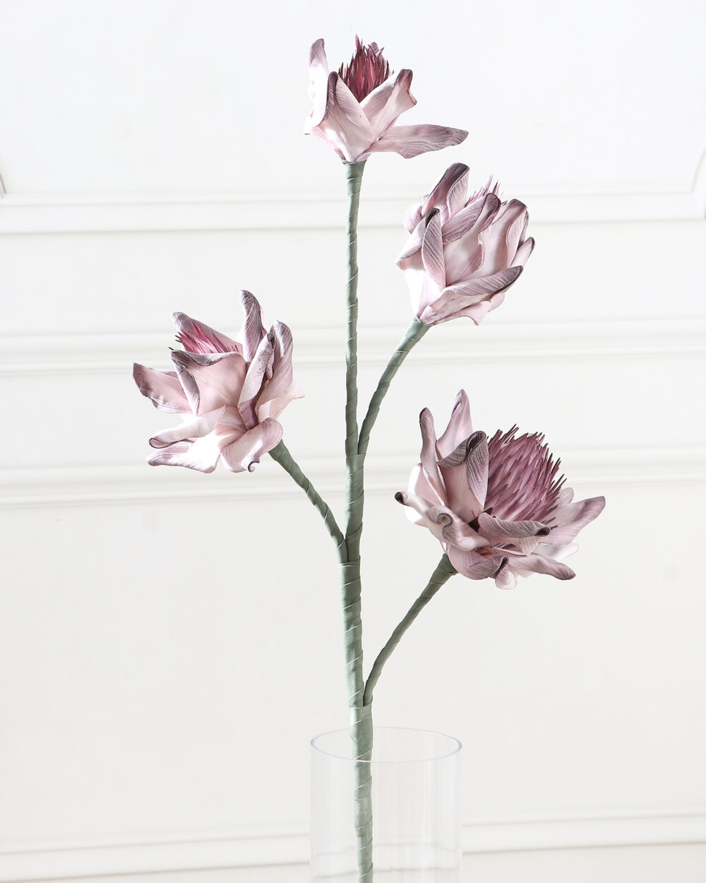 Artificial Pineapple Foam Flower Stem - Grey