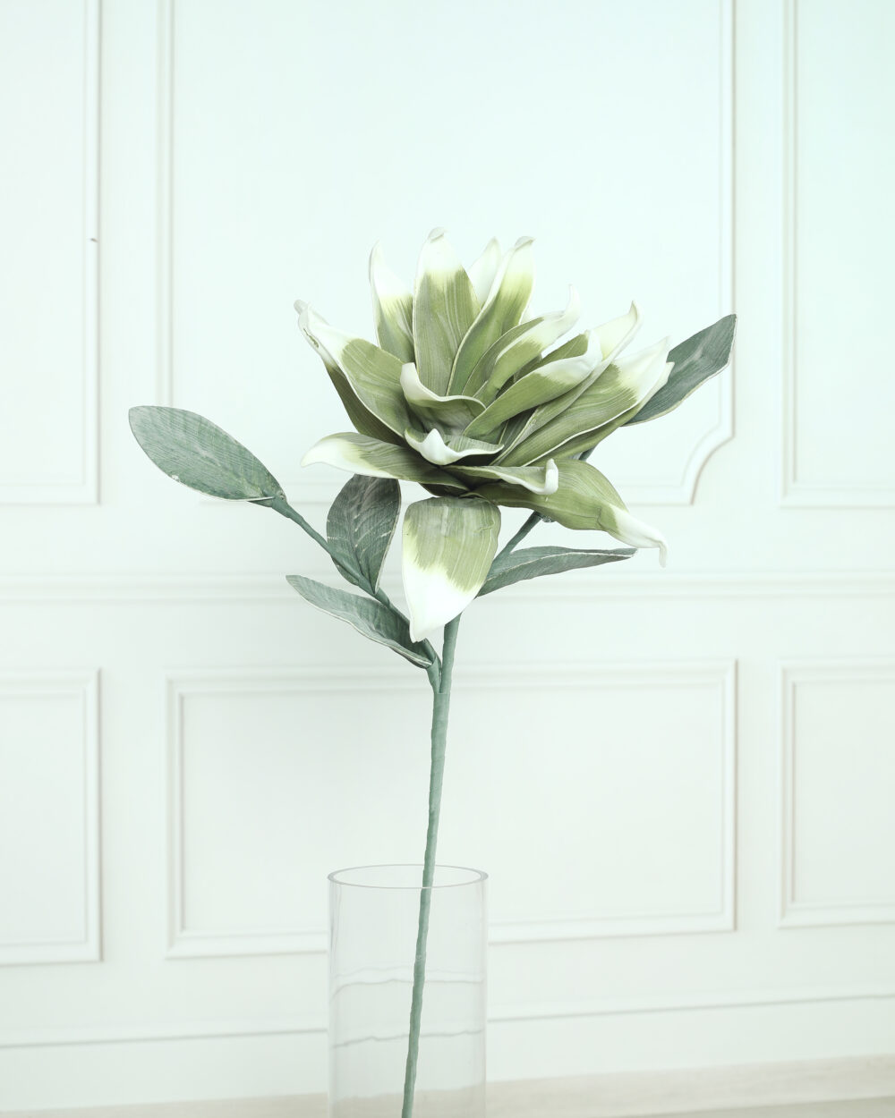 Artificial Passion Foam Flower Stem - Green