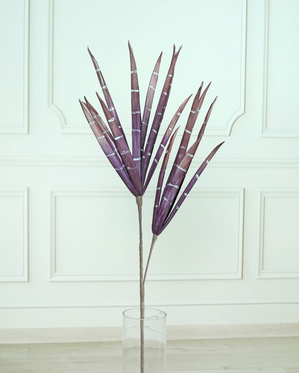 Artificial Yucca Foam Flower Stem - Purple