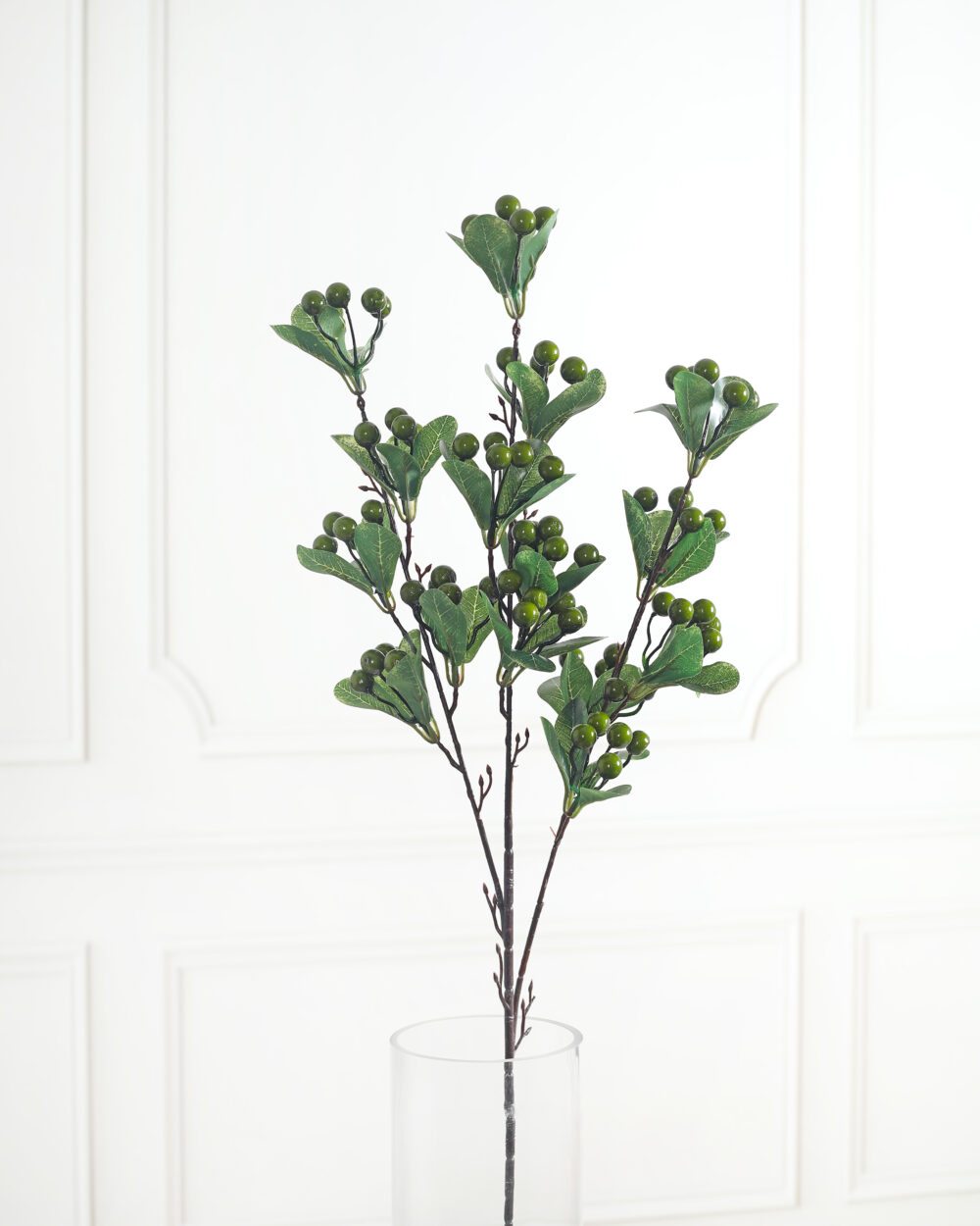 Artificial Hypericum Berry Spray - Green