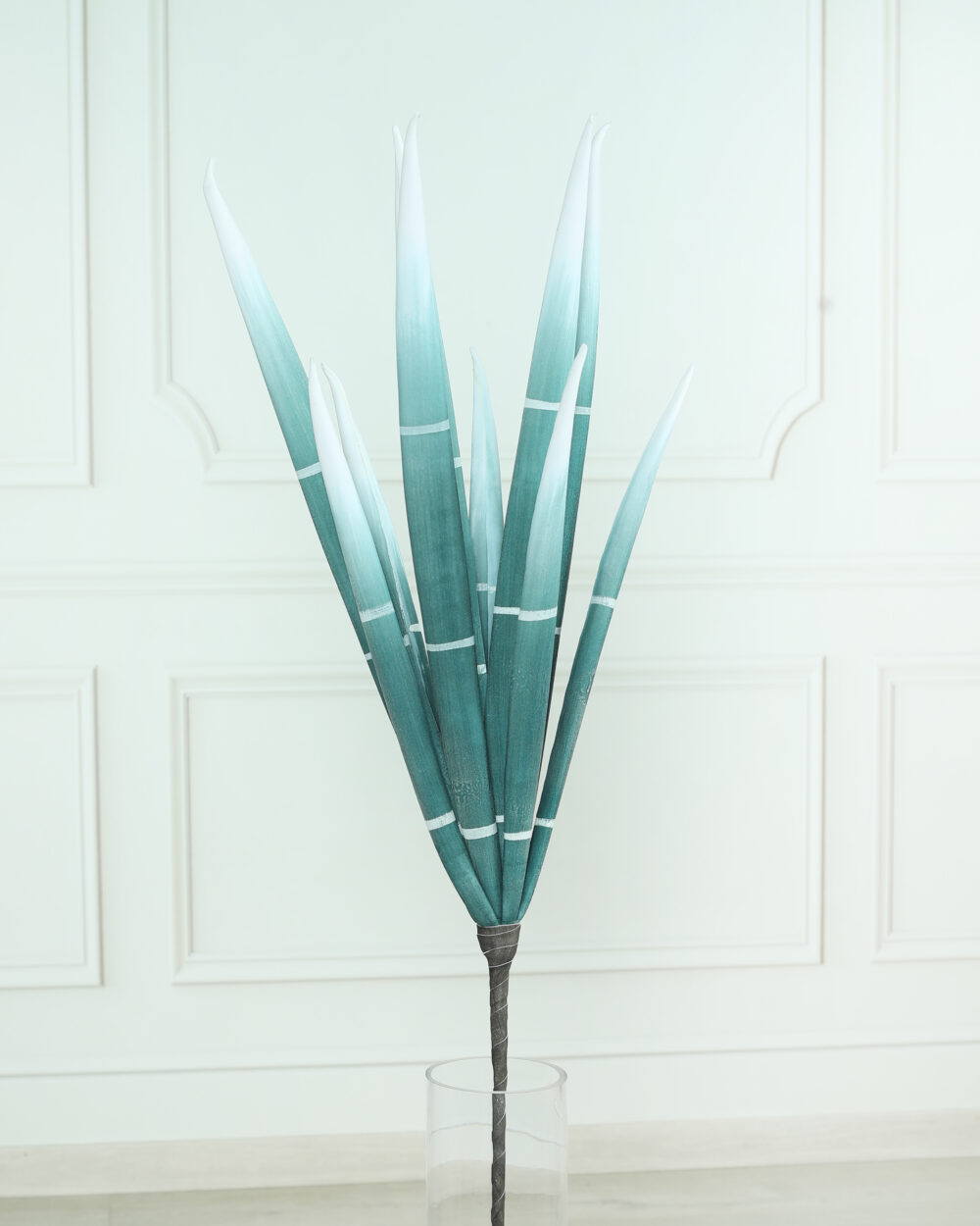 Artificial Bamboo Foam Flower Stem - Blue