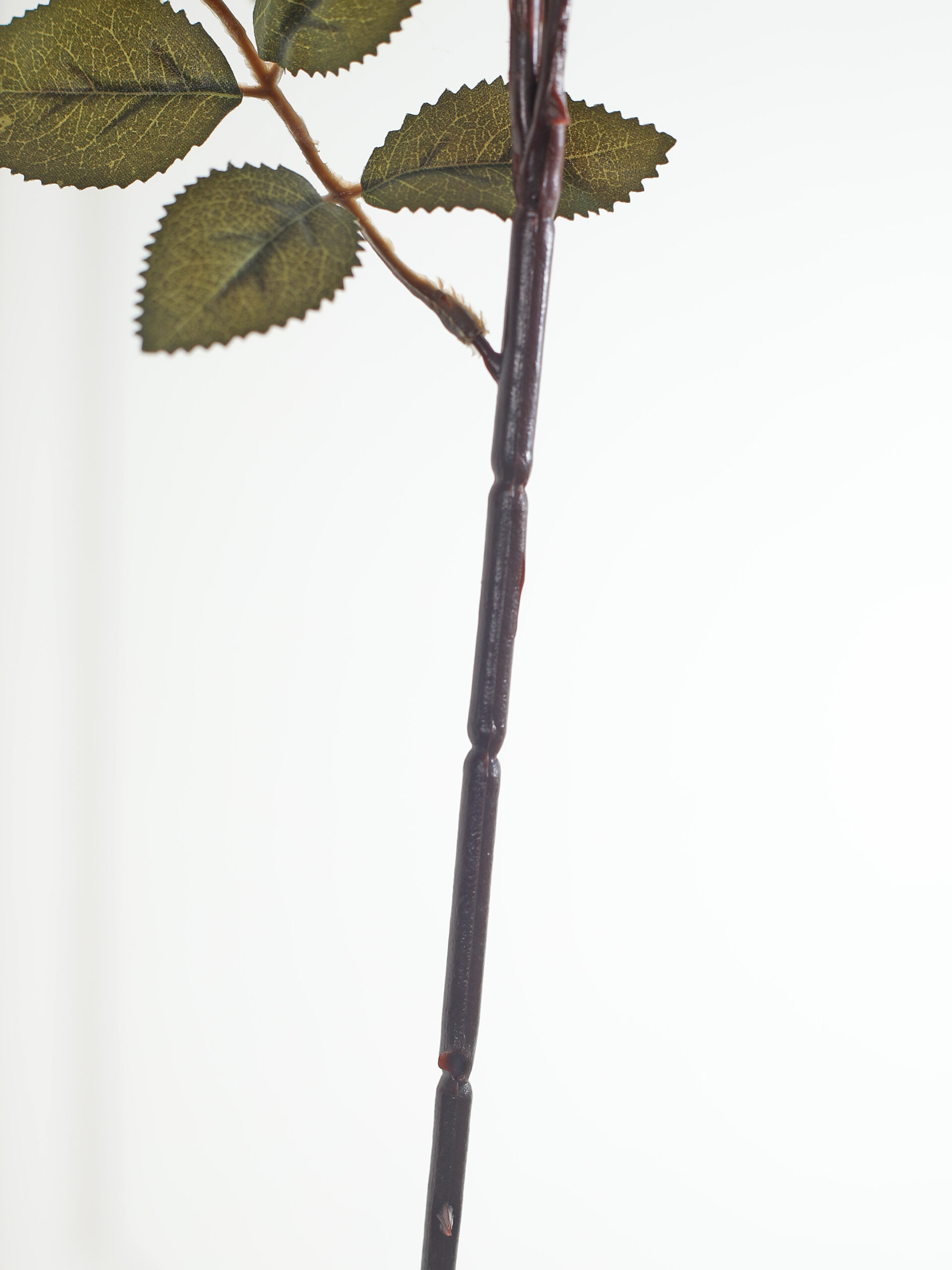 Artificial Cabbage Rose Flower Stem - Pink - Image 3