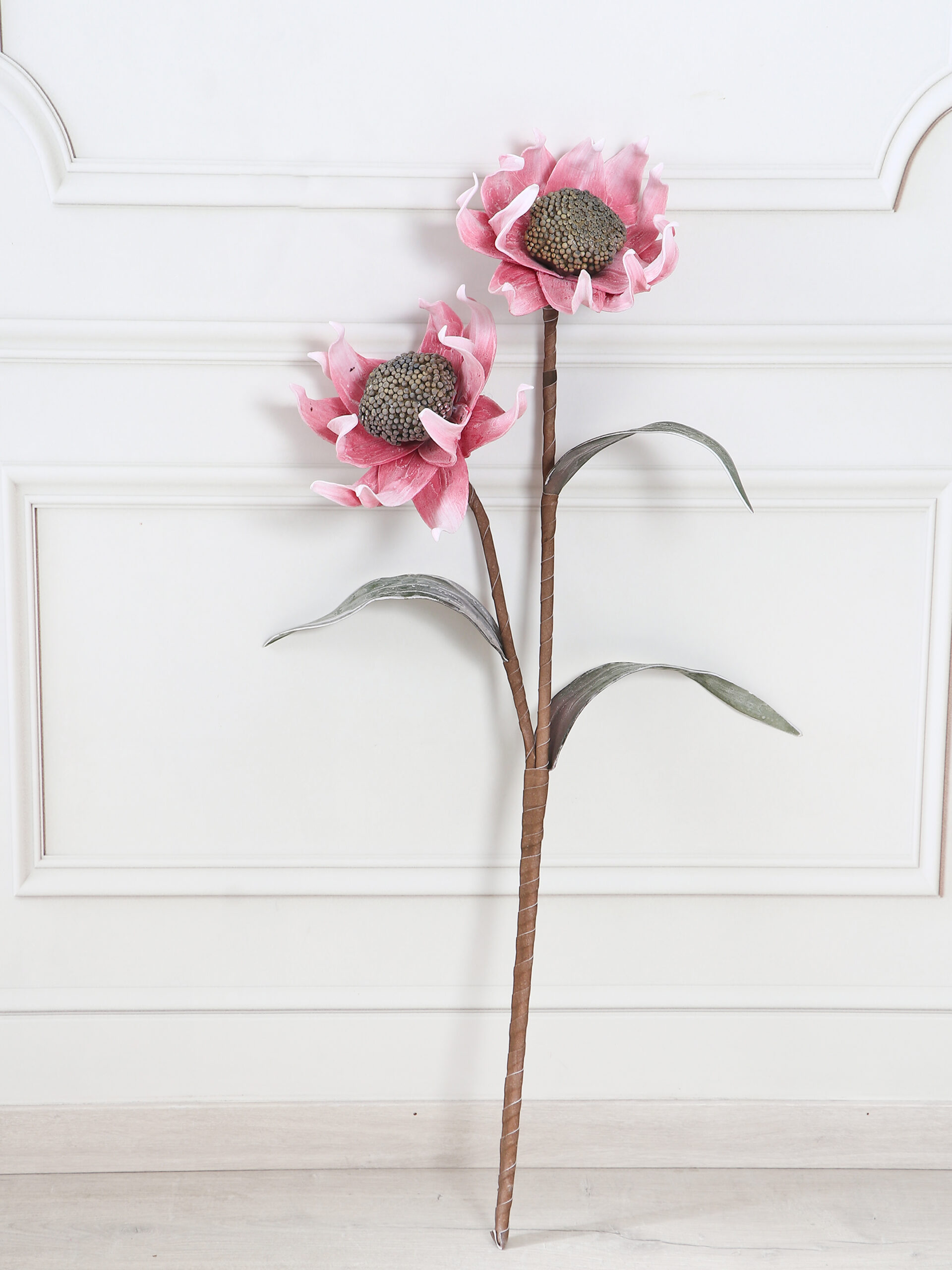 Artificial Star Dahlia Foam Flower Stem - Pink - Image 4