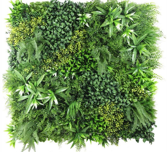 Evergreen Fantasy UV Resistant Artificial Vertical Wall Garden Tile - 1 mtr x 1 mtr