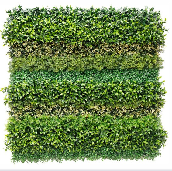 Blazing Summer UV Resistant Artificial Vertical Wall Garden Tile - 1 mtr x 1 mtr