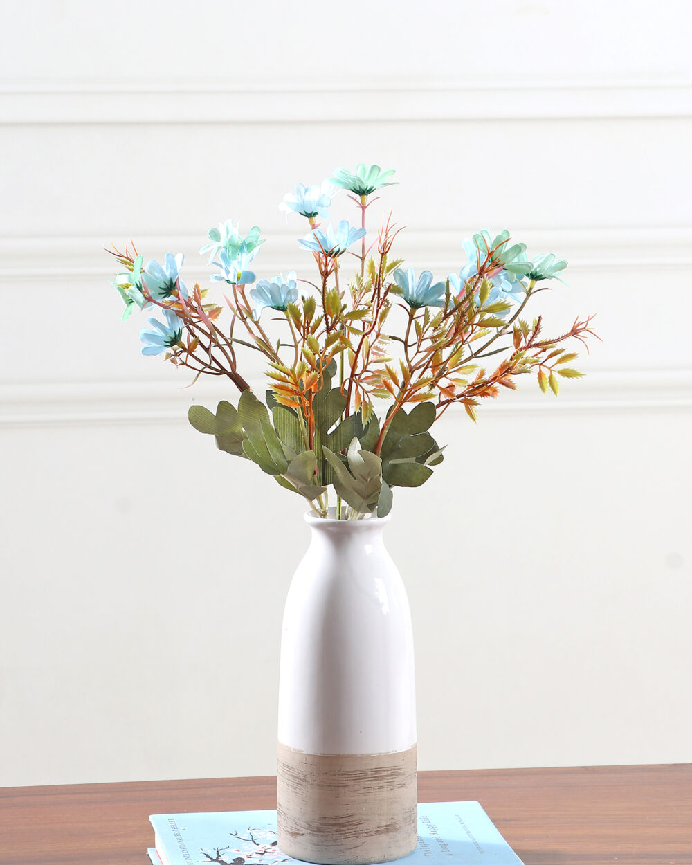 Artificial Daisy Flower Bunch - Blue