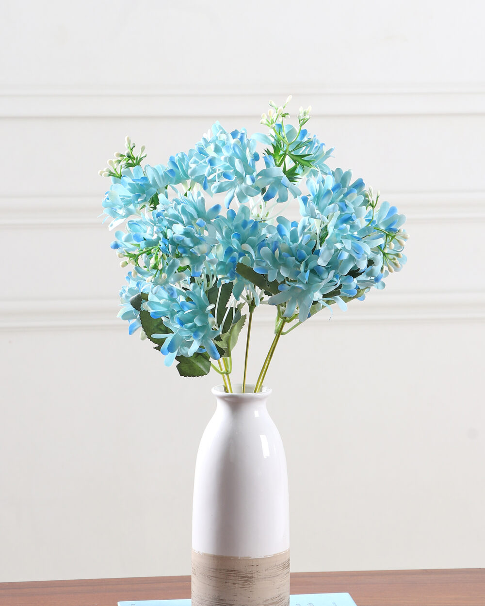 Artificial Pushpa Bunch - Blue