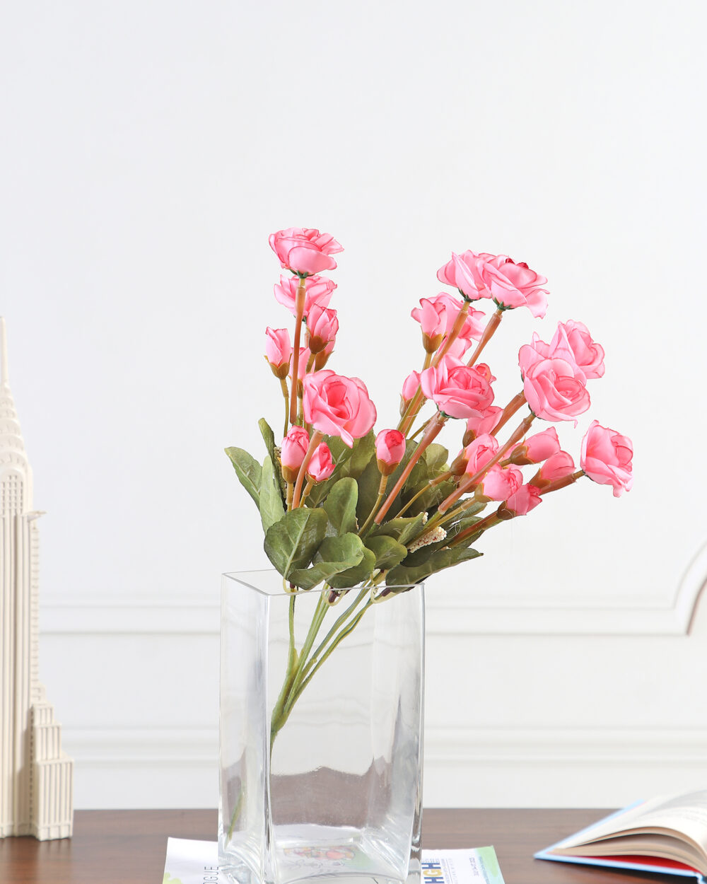 Artificial Camellia Rose Flower - Pink