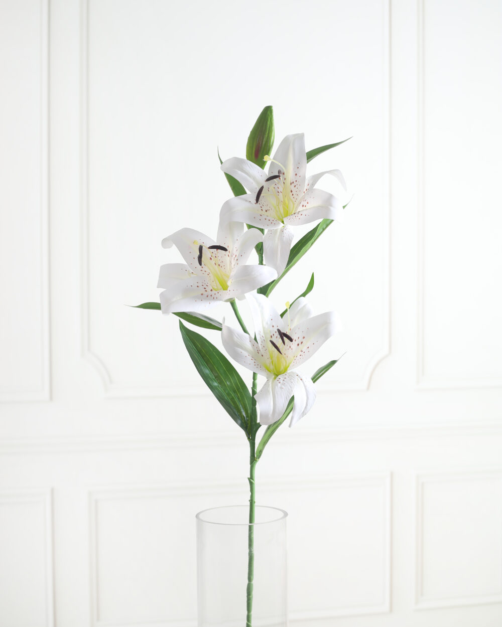 Artificial Real Touch Lily - White