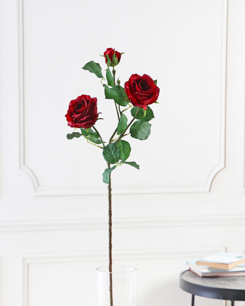 Artificial Camellia Rose Flower - Red