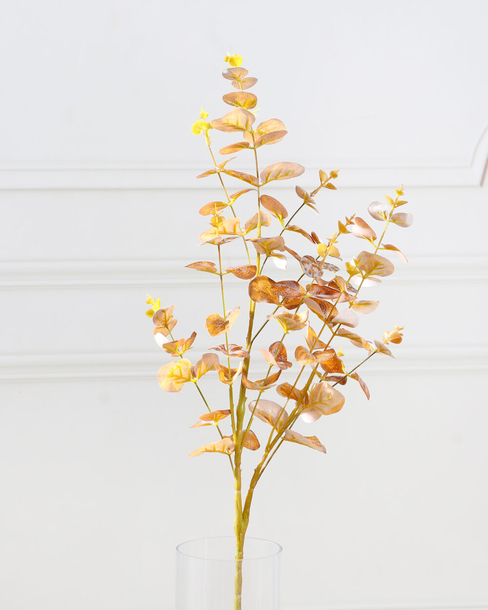 Artificial Dollar Leaves - Brown