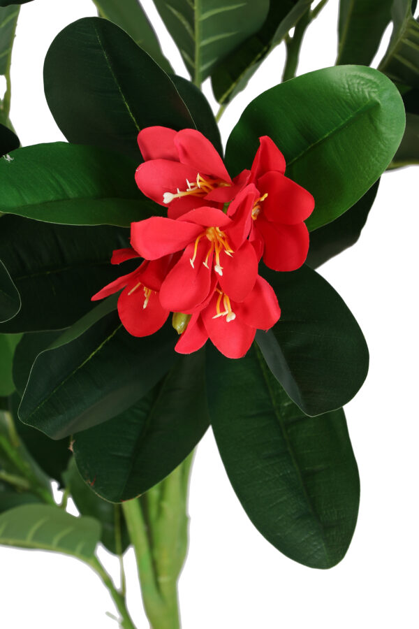 Artificial Frangipani Plant - 5 Feet, PINK - Image 2