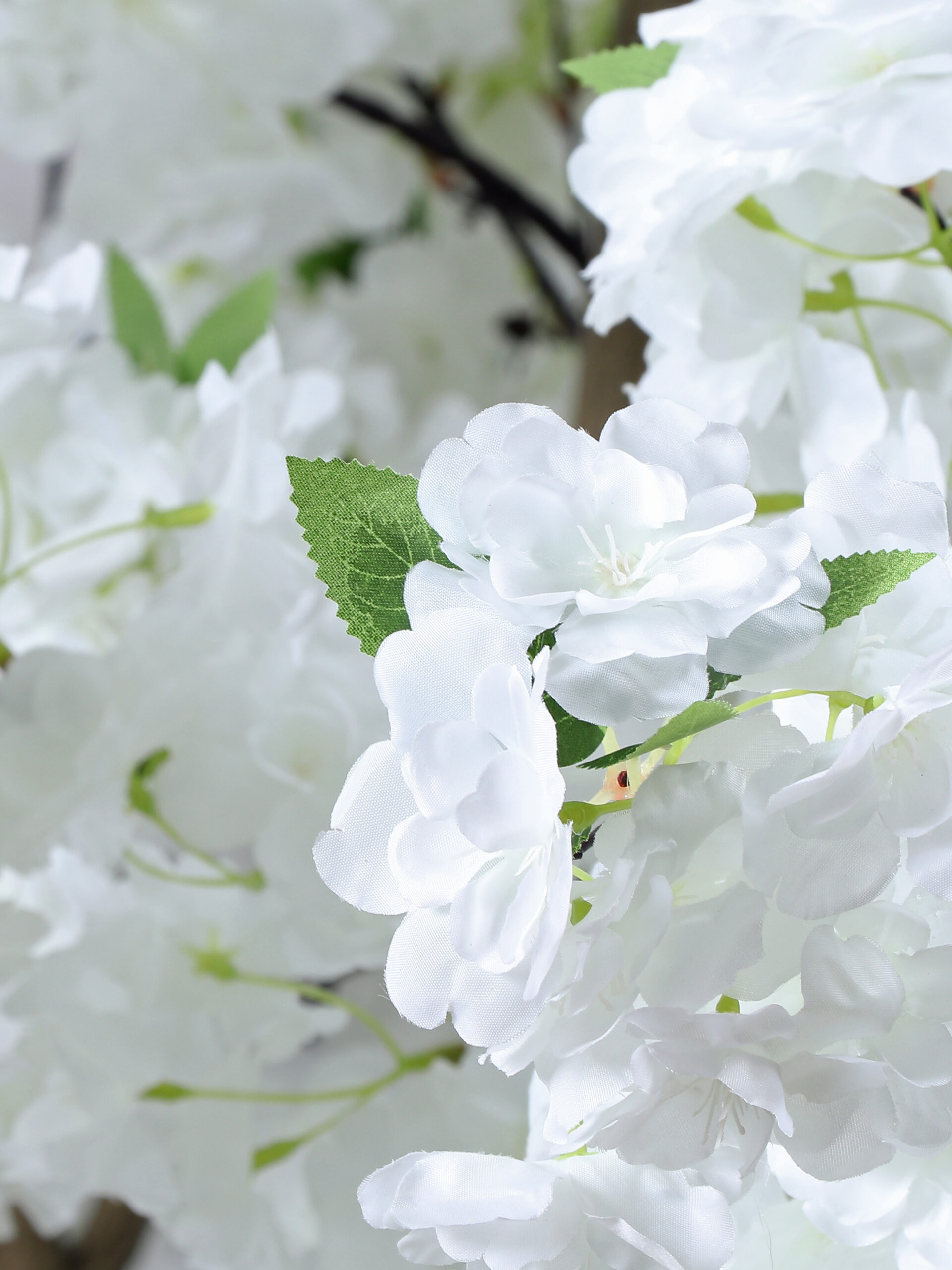 Artificial Cherry Blossom Tree – 250 cm , White - Image 2