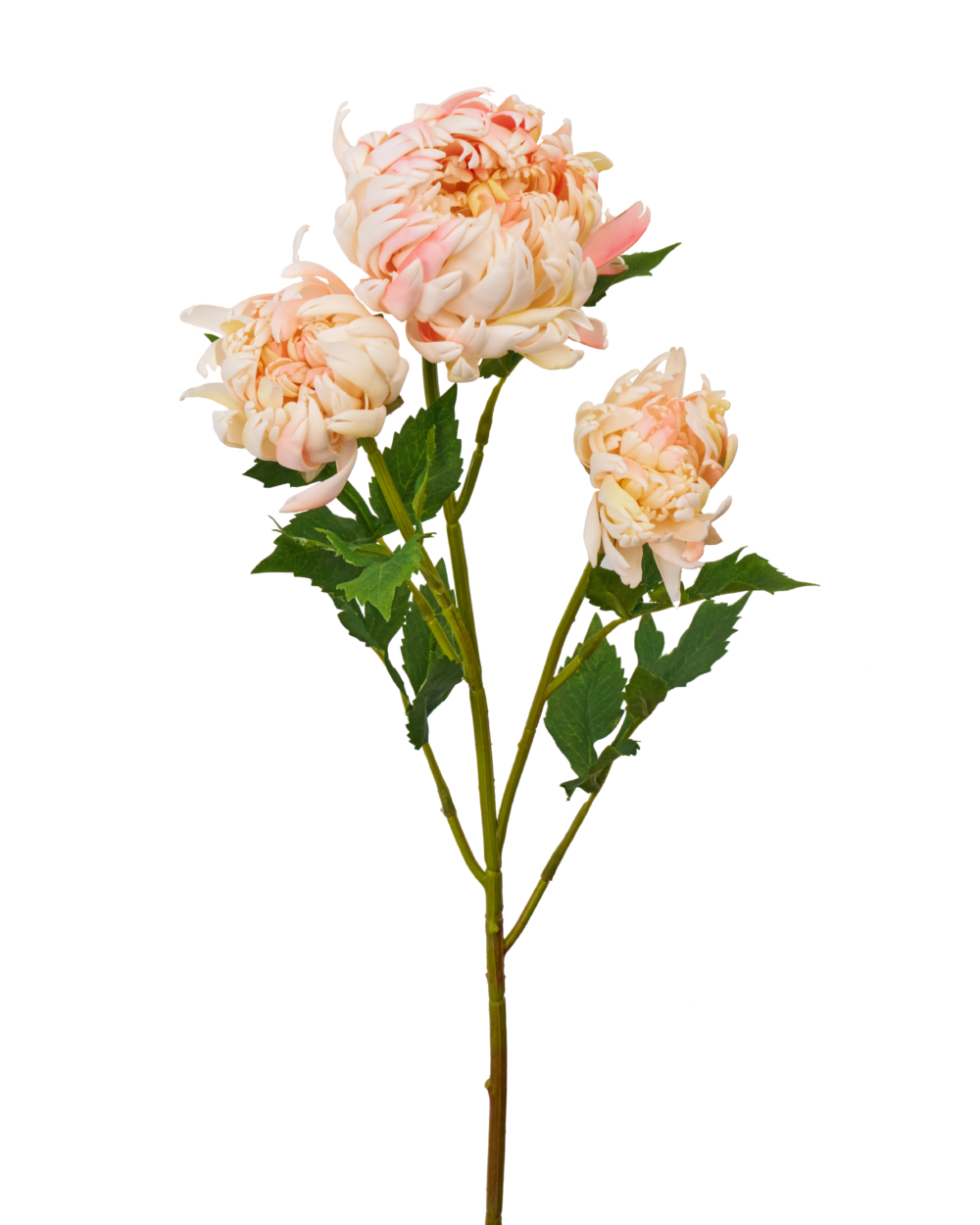 Artificial Chrysanthemum Flower Stem - Light Pink