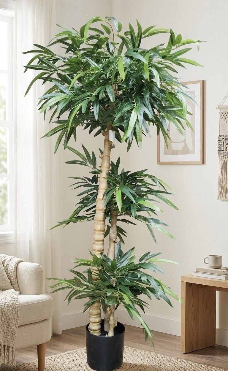 Artificial 180 CM Bamboo Plant with 3 Trunks in Pot