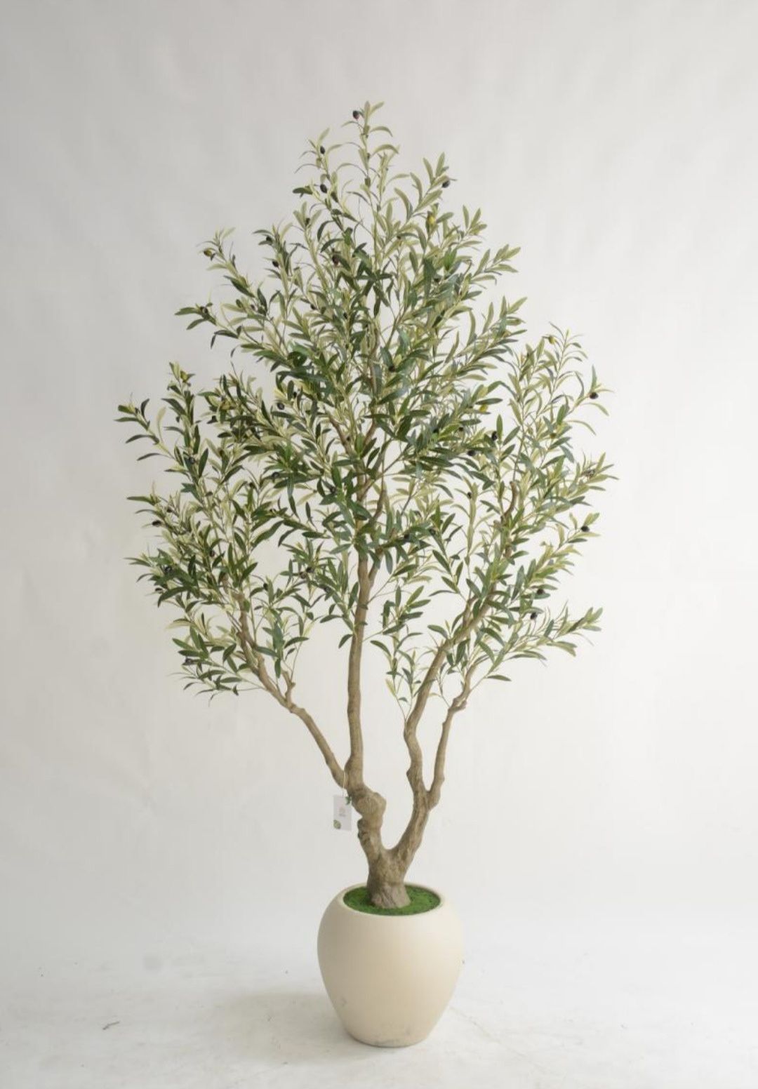 Artificial Olive Tree with Pot – 8 Feet