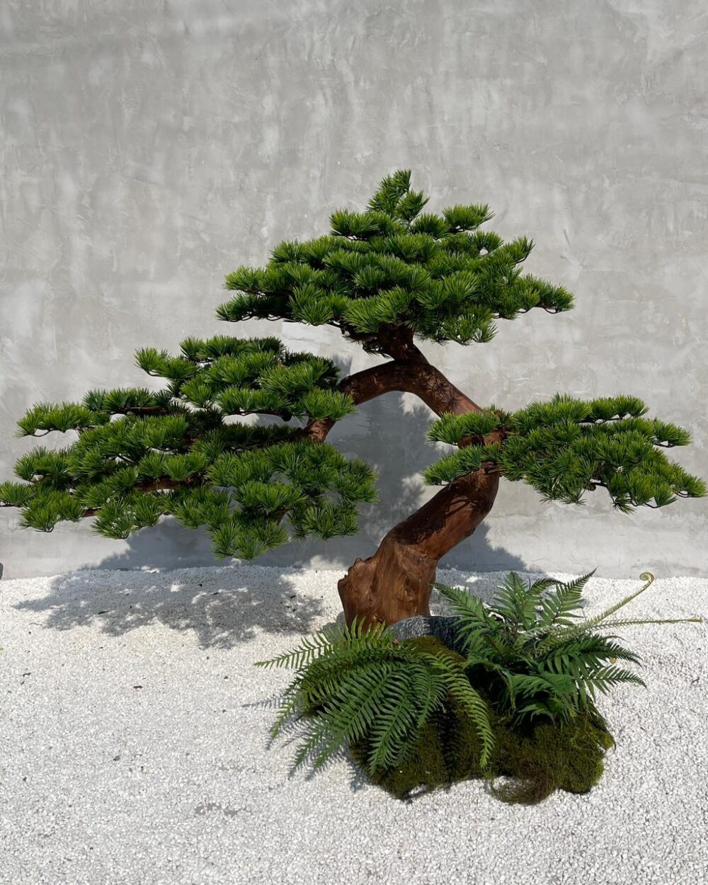 Artificial Giant Bonsai Tree with Natural-Look Foliage 150x50x100 cm by Fourwalls