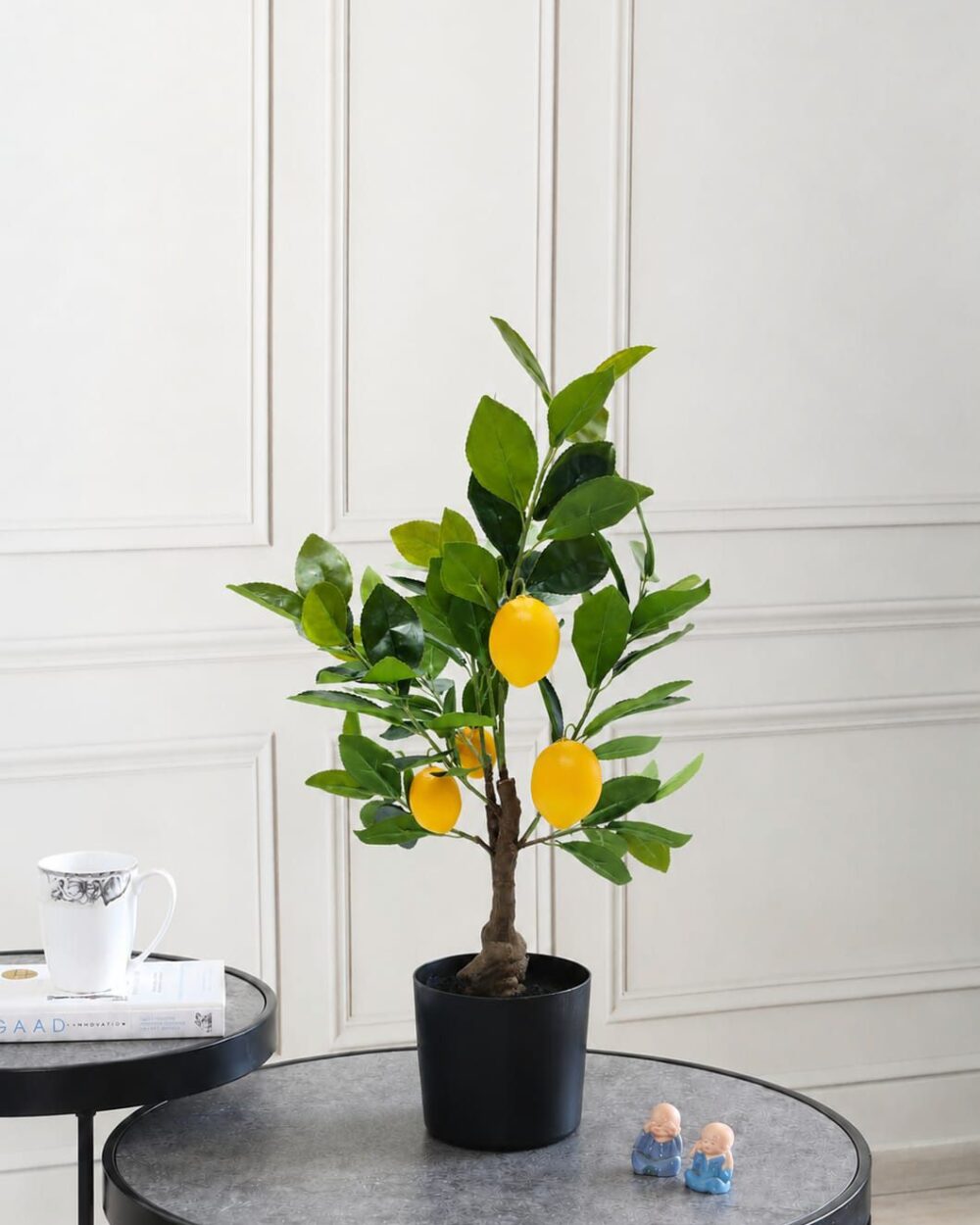Artificial Lemon Tree with Pot – 50 cm