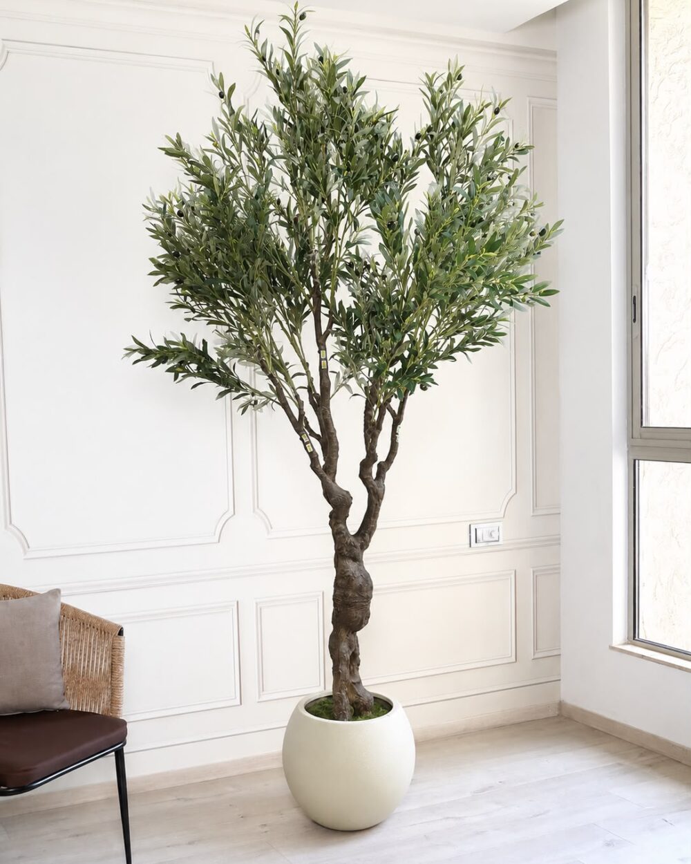 Artificial Olive Tree with Pot – 250 CM Tall