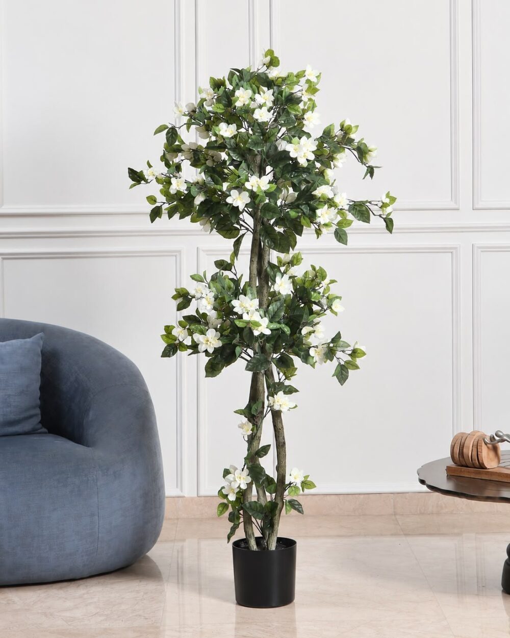 Artificial Grand 167 CM Bougainvillea Plant (UV-Protected) White